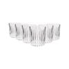Fluted Whisky Glasses - 310ml - Pack of 6