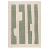 Loopsie-330cm X 240cm-edenwald Green Printed Washable Rug