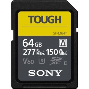 Sony 64GB SF-M TOUGH UHS-II SD Card
