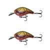 2x 13 Fishing 60mm Jabber Jaw Crankbait Fishing Lures - Day Old Guac