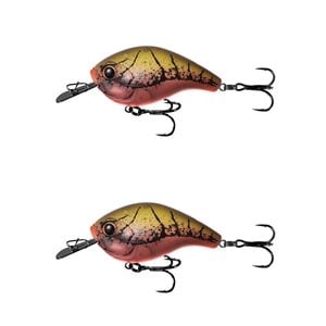 2x 13 Fishing 60mm Jabber Jaw Crankbait Fishing Lures - Day Old Guac