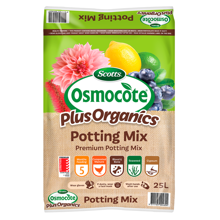 Scotts Osmocote Plus 25L Premium Potting And Planting Mix