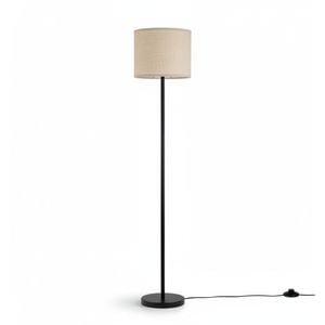 Floor Lamp 3 Color Temp Adjustable Linen Shade Living Room Bedroom Office
