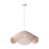 Lexi Lighting Adaya Rattan Pendant Light Natural Rattan Metal 178cm