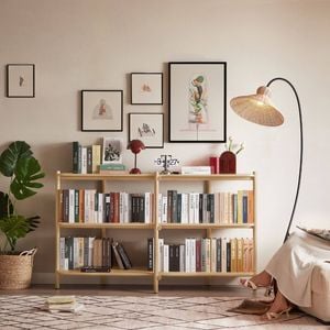 Leo Wooden Bookshelf