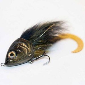Jerkfly 25cm Curly Tail Light Weight Hybrid Fishing Lure Bull Head