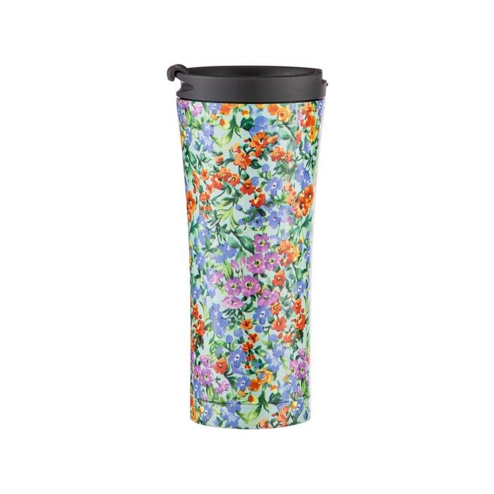 Ashdene Garden Party Bell 500ml Travel Mug Stainless Steel - Sage