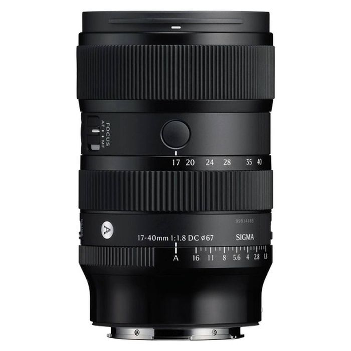 Sigma 17-40mm f/1.8 DC Art Lens - Fujifilm X-Mount
