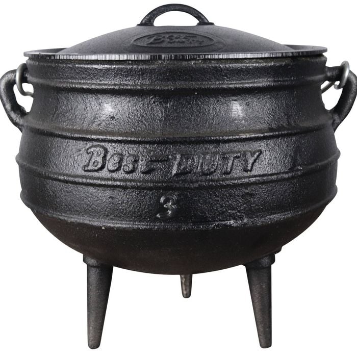 Best Duty - 3 Potjie Pot (3-Legged) - Oil Cured - Size 3