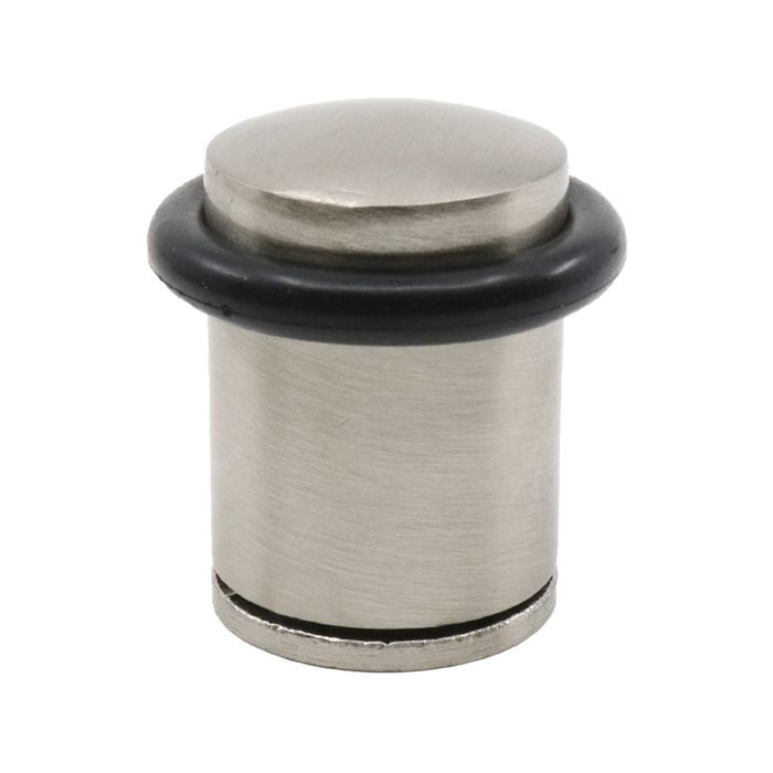Adoored 40mm Satin Chrome Round Tall Door Stop - Satin Chrome