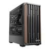 OKINOS Cypress P7 Walnut Wood ATX PC Case  Black, 360mm Radiator Support
