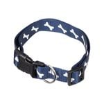 Happy Tails Large Bone Print Dog Collar