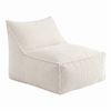 Artiss Bean Bag Chair Cover Corduroy No Filler Washable Lazy Sofa Cover Beige