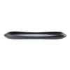 Share Rectangular Stoneware Serving Platter 37x23cm Black Alex Liddy