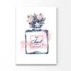 Blue Pink Perfume Print 100% Australian Made 90 x 120cm (Acrylic)