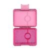 Yumbox Kids Snack Box 3 Compartment Leakproof Lunchbox Glitter Sparkle Pink