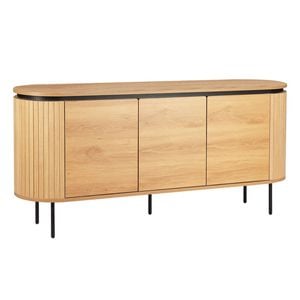 Nola 1.6m Wooden Sideboard - Natural
