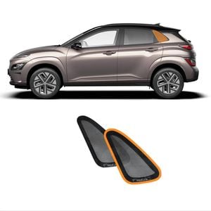 Port Window Sun Shade for Hyundai Kona 2017-2023 Car Sun Blind Mesh Third Row Window