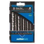 Sutton Tools 10 Piece Screw Extractor Set