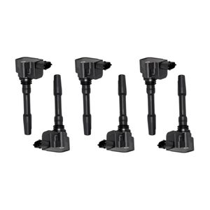 Set of 6 SWAN Ignition Coils for Maserati Quattroporte S M156 2013+ 3.0L Twin Turbo