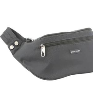 Pierre Cardin Anti - Theft Cross Waist Bag - Grey