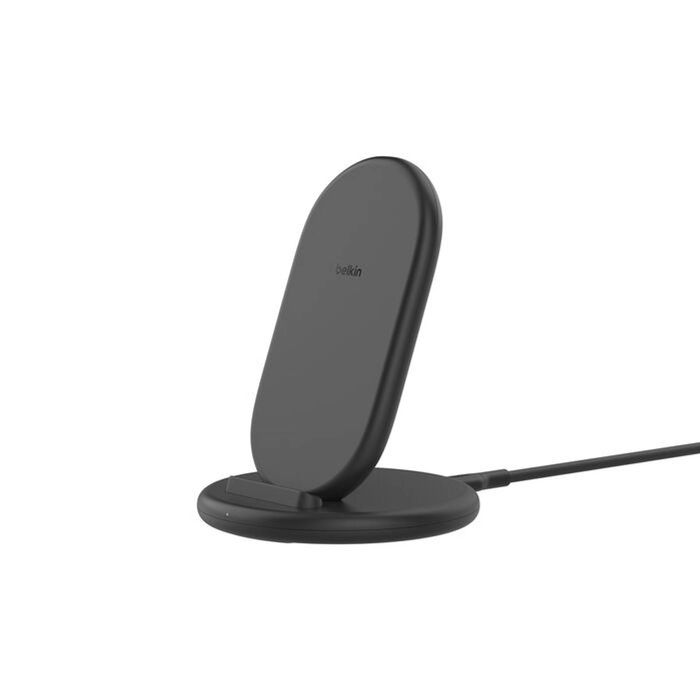 Belkin Wireless Charging Stand 15W, Black, PSU included