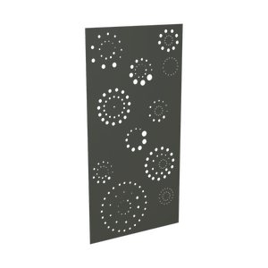 ProtectorAl 300-1200w x 1201-2400h Woodland Grey Fireworks Unframed Solid Aluminium Decorative Panel