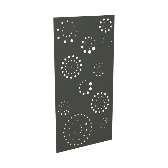ProtectorAl 300-1200w x 1201-2400h Woodland Grey Fireworks Unframed Solid Aluminium Decorative Panel