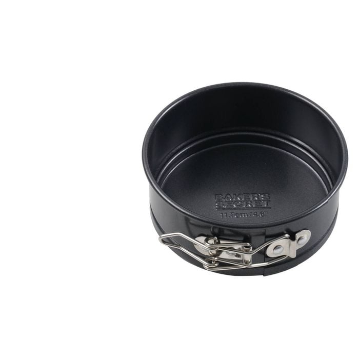 Bakers Secret Springform Round Cake Pan Non Stick Dishwasher Safe 11.7cm