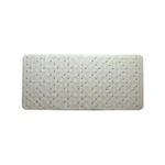 Rubber Bath Mat 34 X 74cm - White