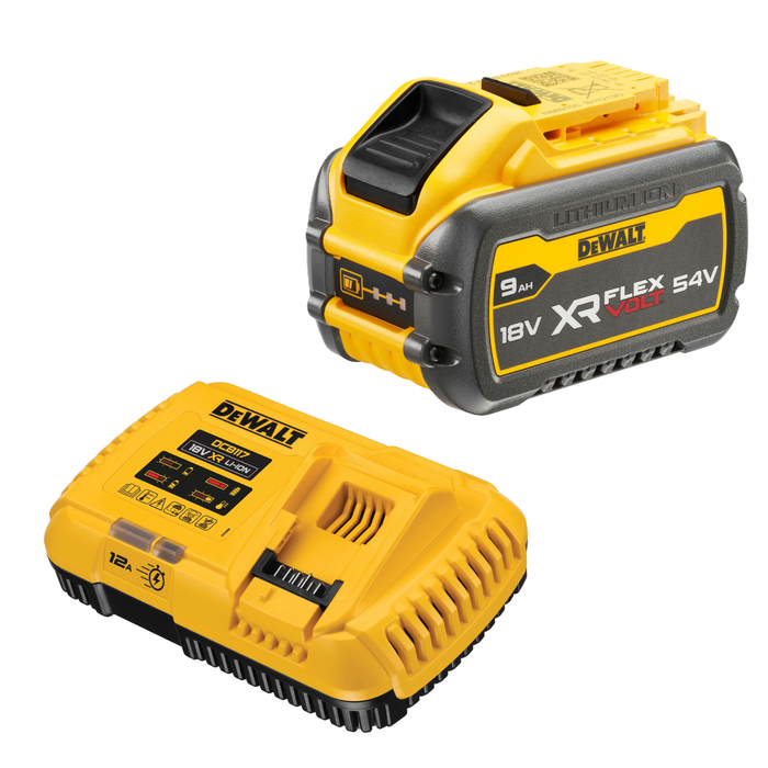 DeWALT 18V/54V XR 9.0Ah Battery & Charger Starter Pack
