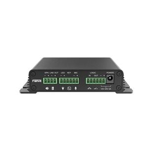 Fanvil Pa2s Video Intercom & Paging Gateway, Emergency Call Button Interface, Active Call, Nvr Video Recording