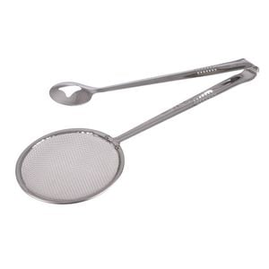 Appetito Stainless Steel Skimmer Tongs 28.5cm