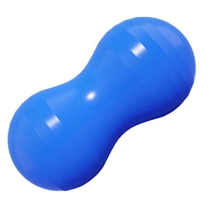 NNEOBA Peanut Ball Yoga Exercise Ball for Balance Training - Blue
