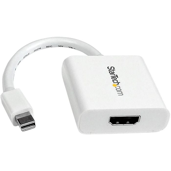 Startech.com Mini Displayport To Hdmi Adapter, Mini Dp To Hdmi Video Converter For Monitor/display, 1080p, Passive Mdp