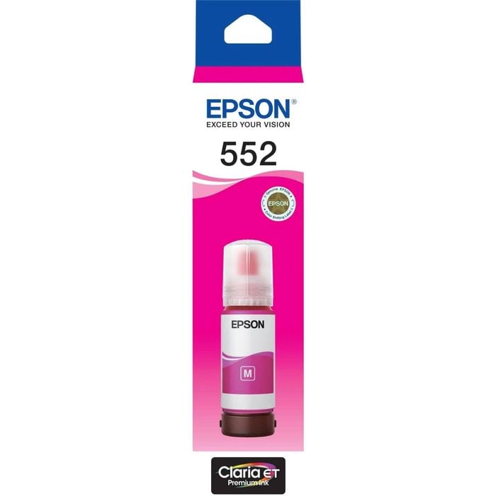 Epson Epson T552 Magenta EcoTank 552 Ink Bottle Toner C13T06W392 Genuine Original