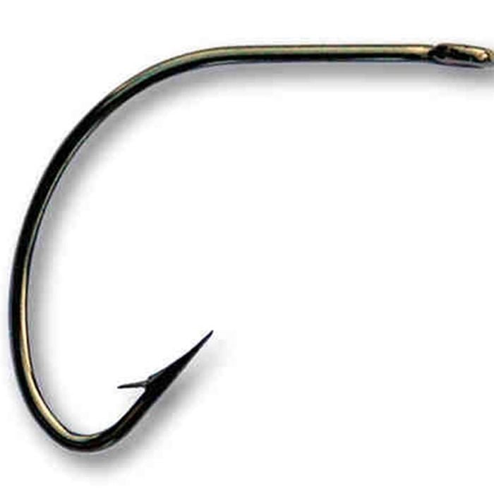 Mustad 37140 - Size 1/0 Qty 25 - Wide Gap Bronzed Fishing Hooks