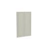 Kaboodle 900mm Pistachio Heritage Medium Pantry Doors - 2 Pack