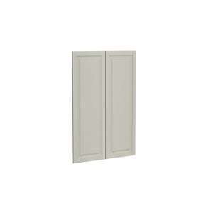 Kaboodle 900mm Pistachio Heritage Medium Pantry Doors - 2 Pack