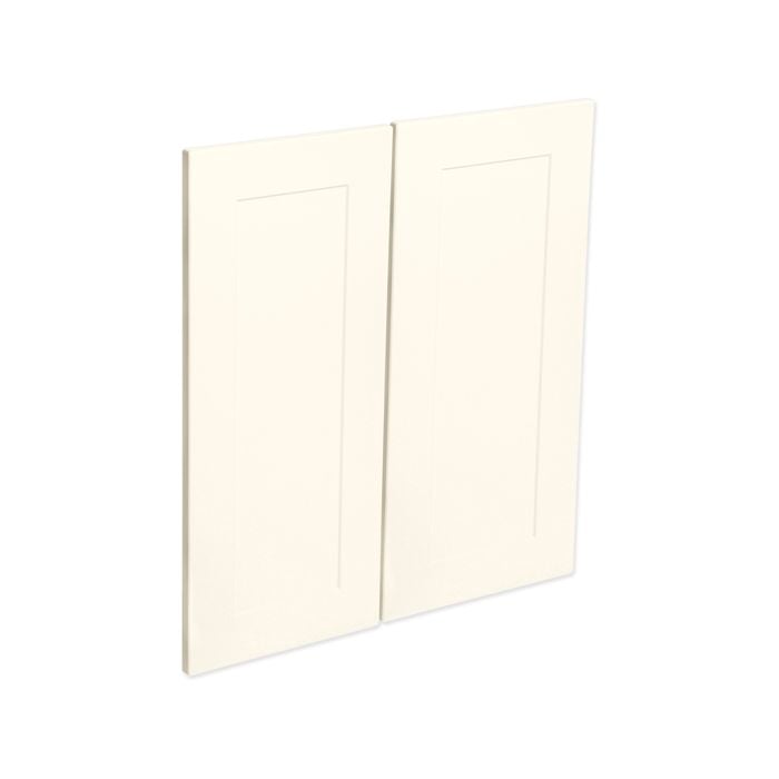 Kaboodle Antique White Alpine Corner Base Cabinet Door - 2 Pack