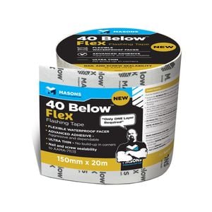 Masons 150mm x 20mm 40 Below Flex 