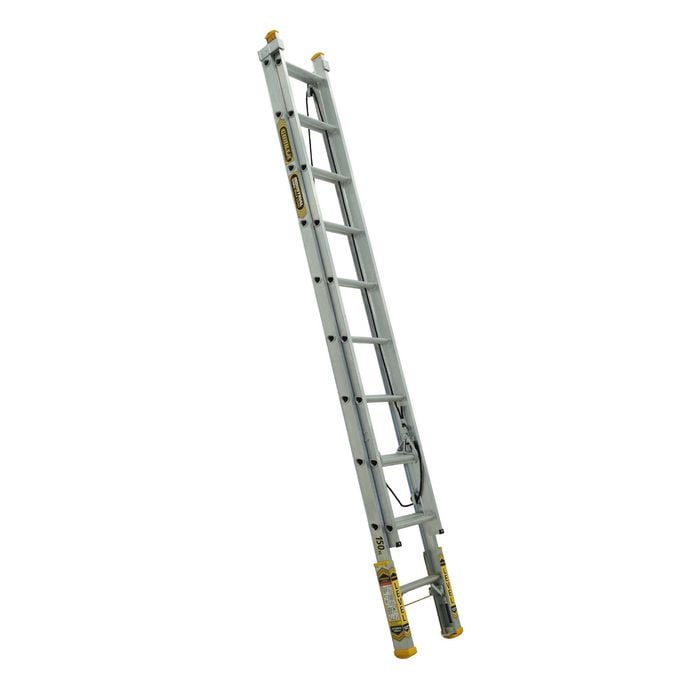 Gorilla 3.04-4.85m 150kg Aluminium Extension Ladder with Levellers