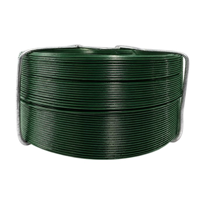 Jack 1.6mm x 20m Green PVC Coated Tie Wire
