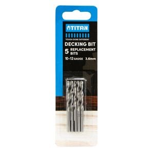 Titan 10g Replacement Drill Bits - 5 Pack