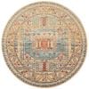 Heritage 859 Sky Blue 150X150Cm Rug
