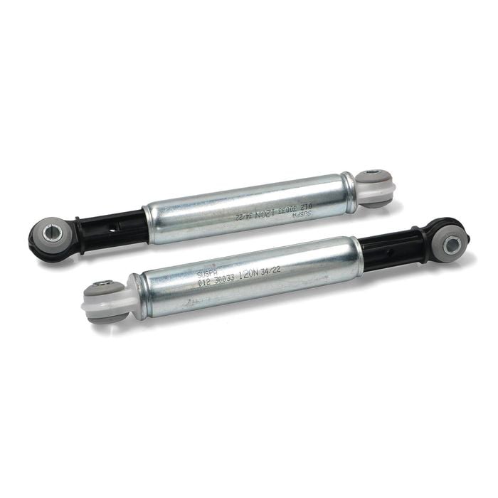 Front Loader Washing Machine Shock Absorber Set (x2) - 120n Suspension Legs 04500826. Suits Miele