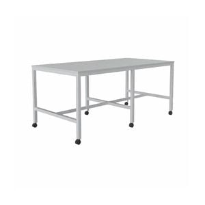 Olg Axis Bar Leaner White Frame White Top L2400mm X W1200mm