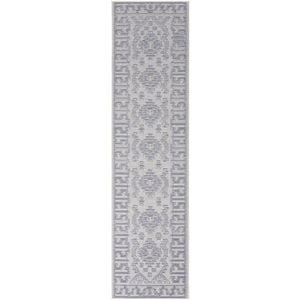 Alfresco Blue 500x80cm Rug