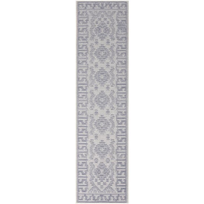 Alfresco Blue 500x80cm Rug