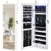 Costway Mirrored Jewelry Cabinet